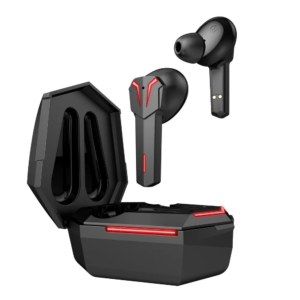 Casti In-Ear Wireless Gaming TWS Led cu Microfon si Dock de Incarcare USB Type-C BT 5.0